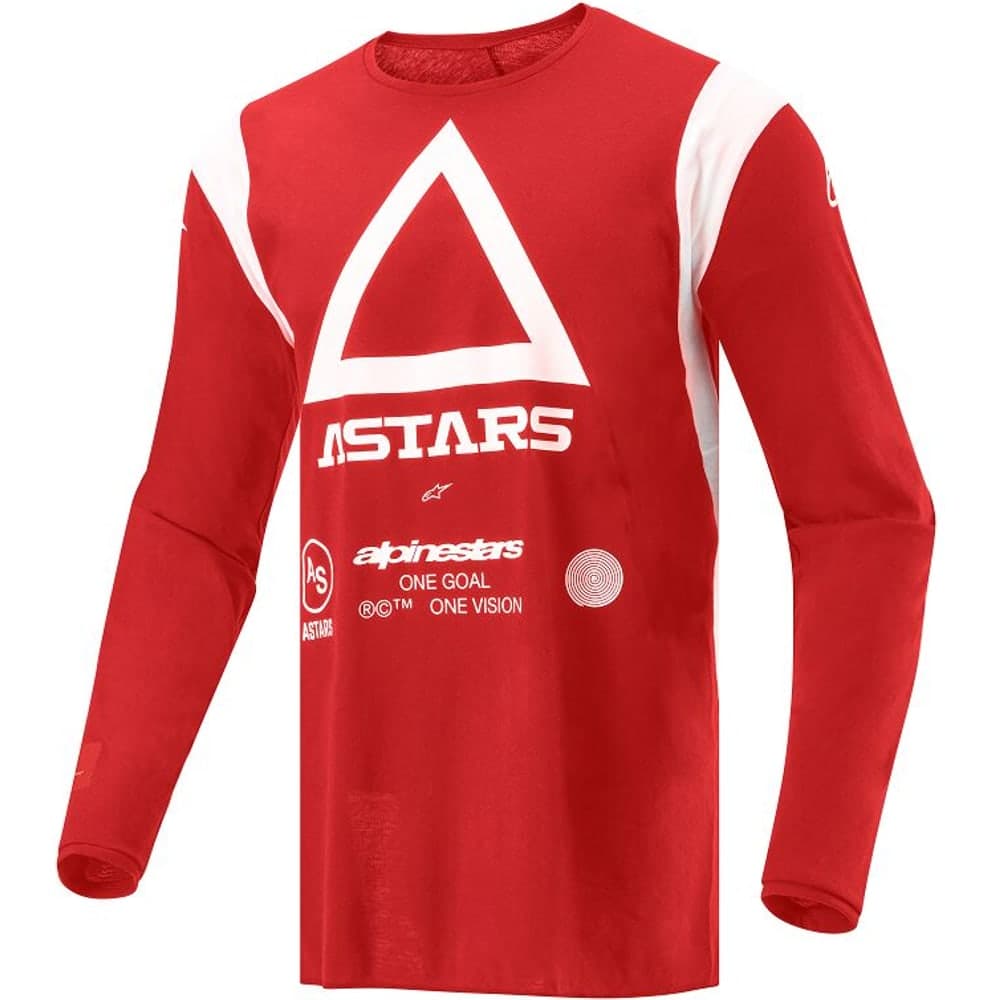 Alpinestars Jersey Techdura Rot S