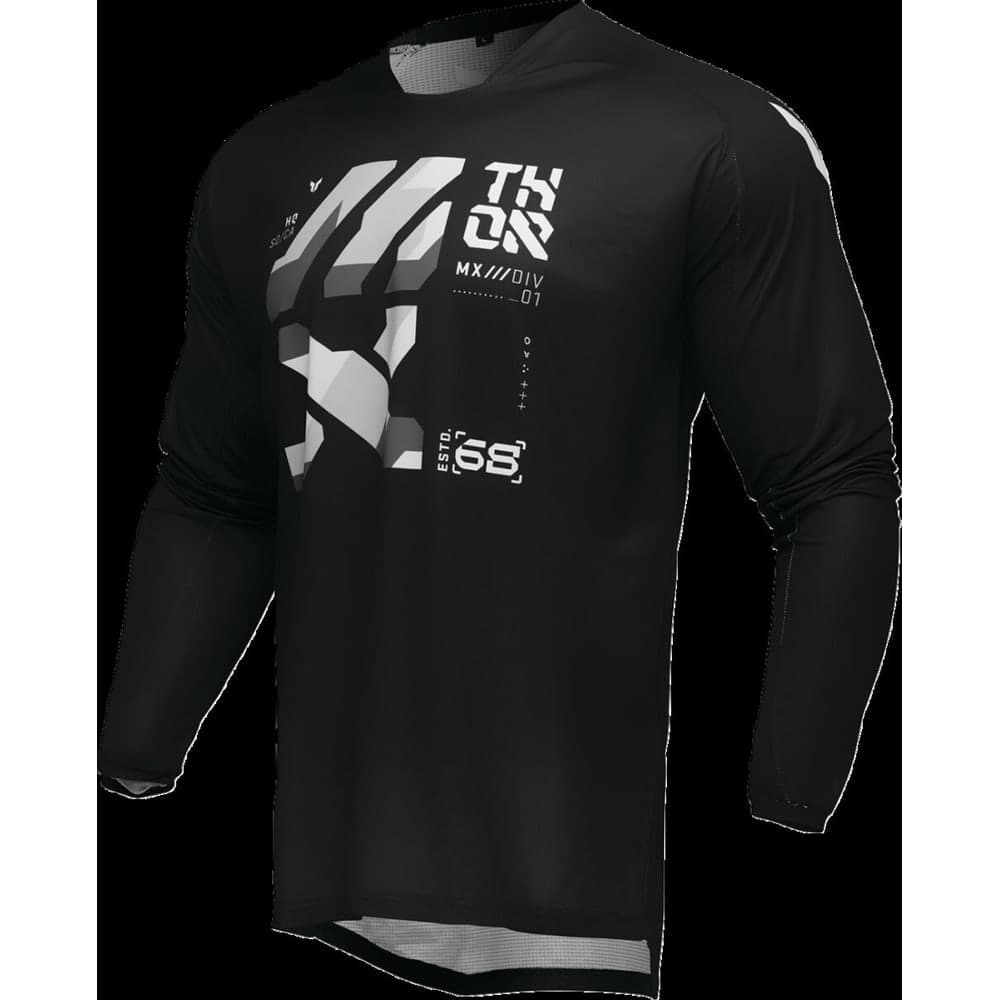 Thor Shirt Launch Brave Zwart/Grijs Md