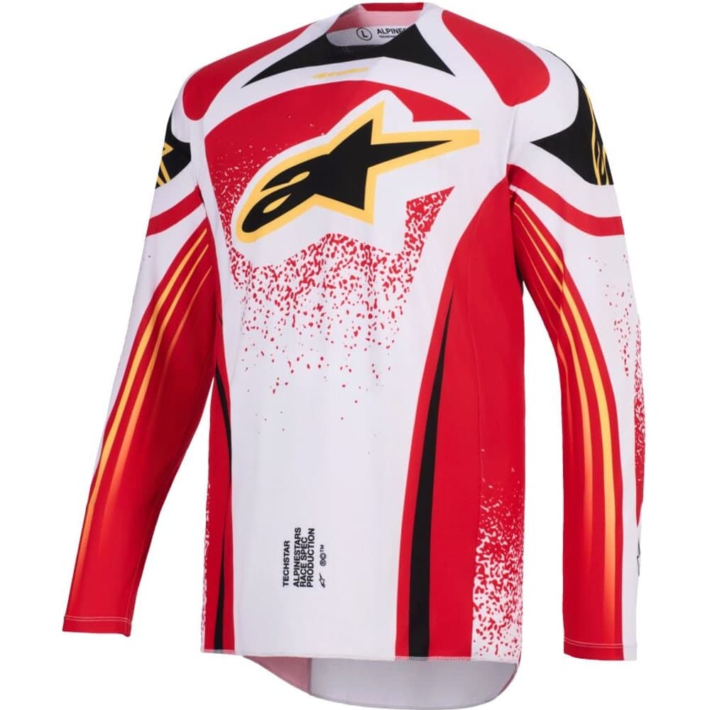 Alpinestars Shirt Techstar Nomur Grijs/Rood/Zwart