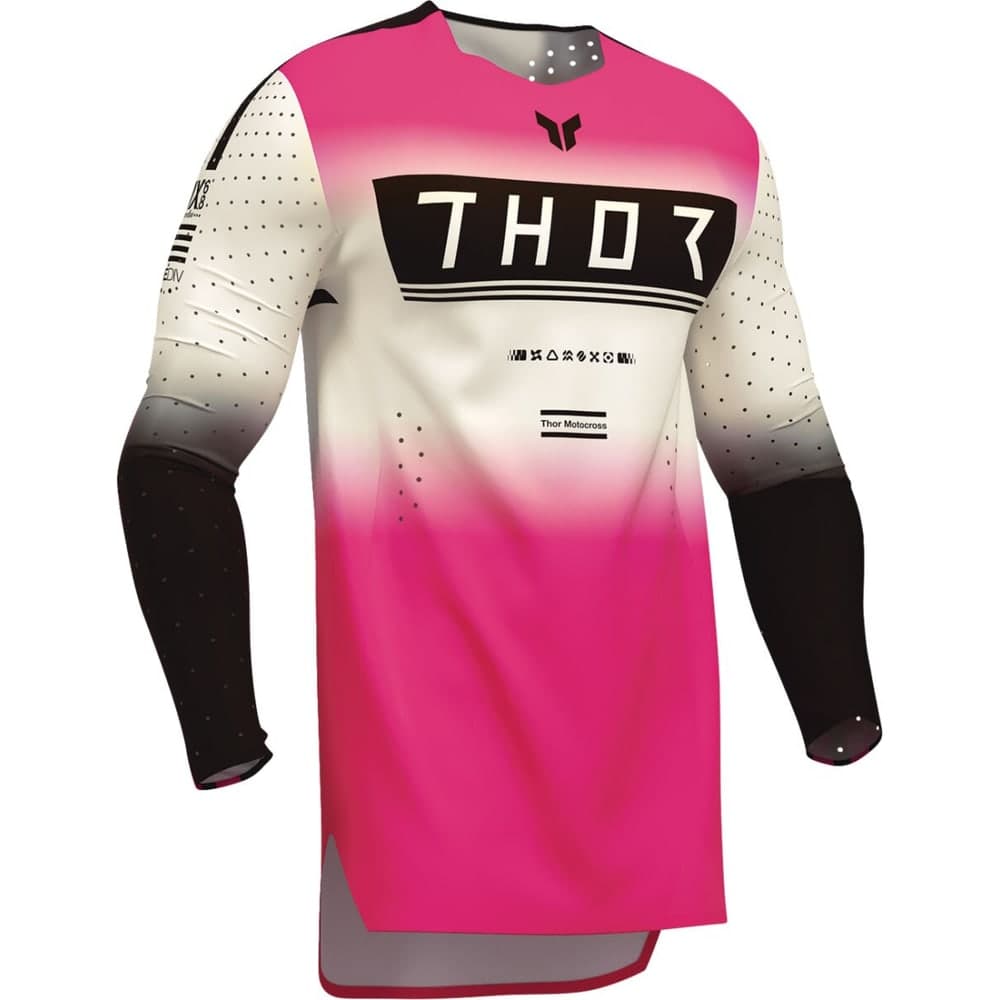 Thor Sportmode Geo Zwart/Roze/Wit