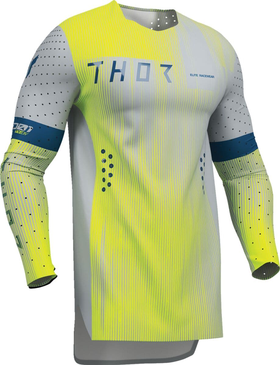 Thor Sportmode Vanish Shirt Grijs/Geel