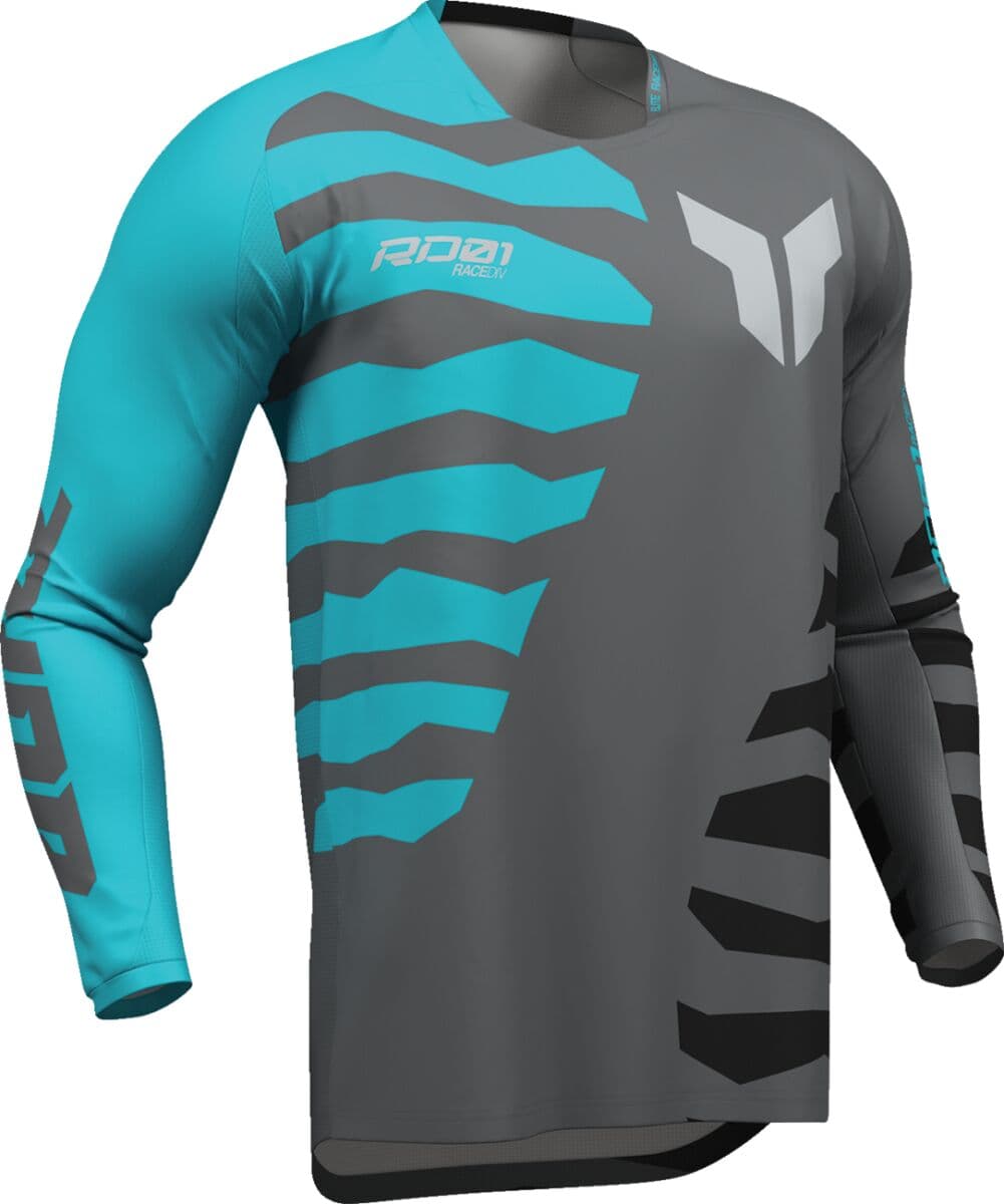 Thor Launchmode Shredder Shirt Blauw/Grijs