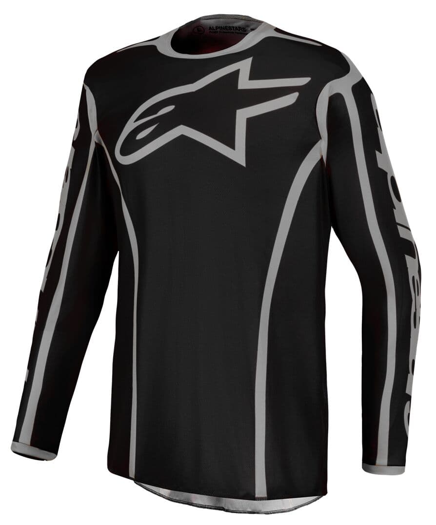 Alpinestars Fluid Apex v2 Shirt Zwart/Zilver