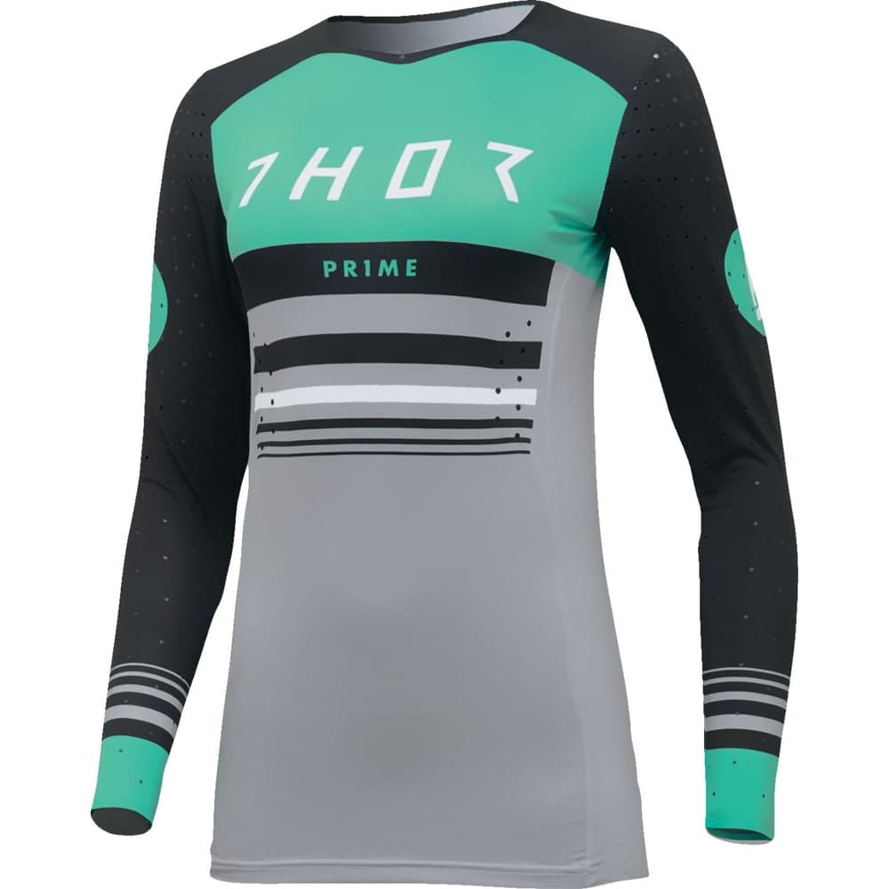 Thor Shirt Wmn Prm Blz Zwart/Mt Xs