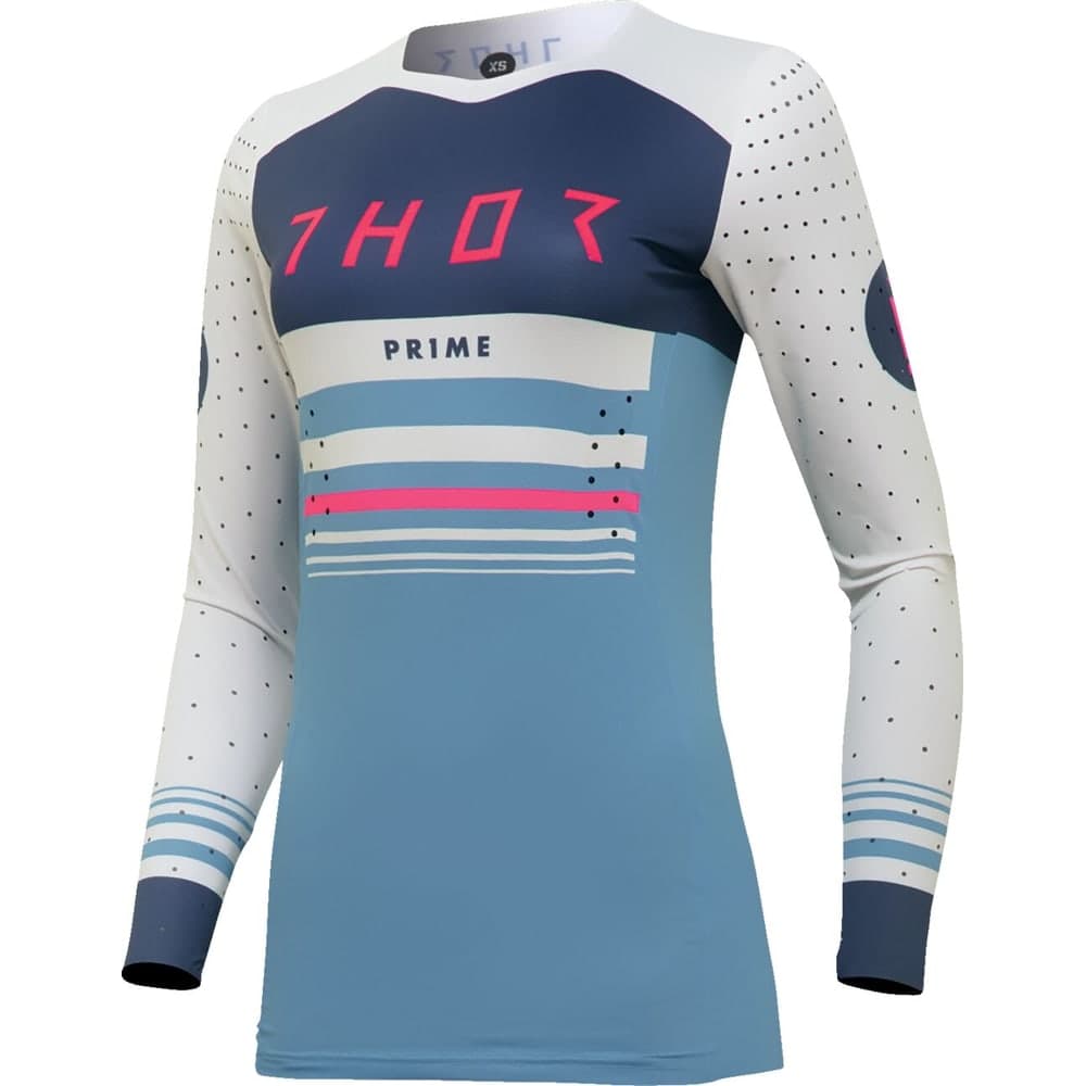 Thor Jersey Wmn Prm Blz Blue/White Xs