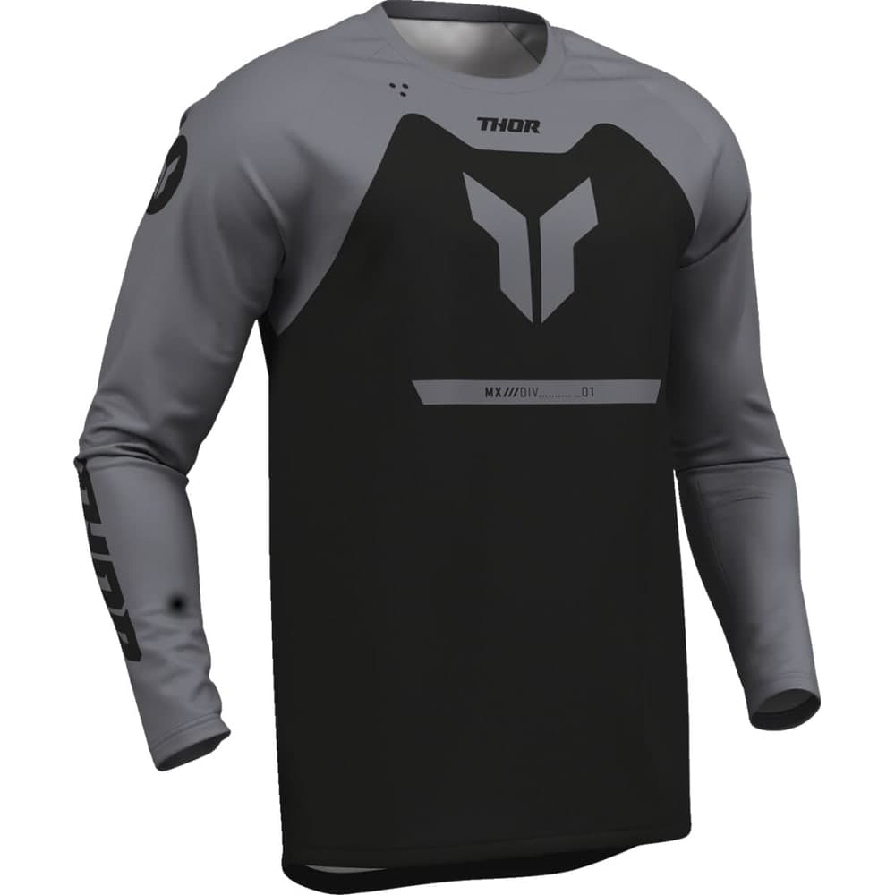 Thor Jeugd Shirt Jeugd Ridemode Menace Zwart