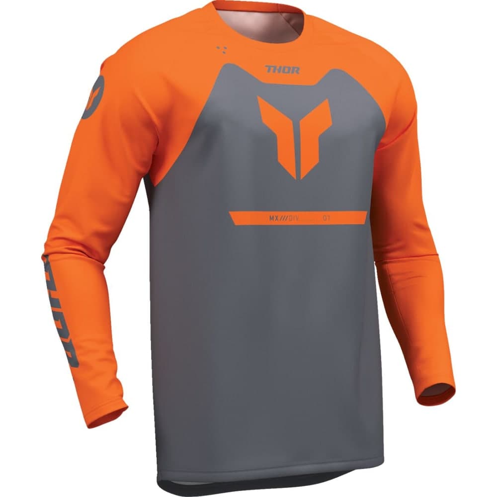 Thor Jeugd Shirt Jeugd Ridemode Menace Antraciet