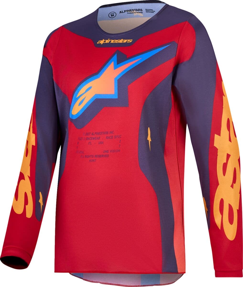 Alpinestars Jeugd Fluid Hunt Shirt Rood