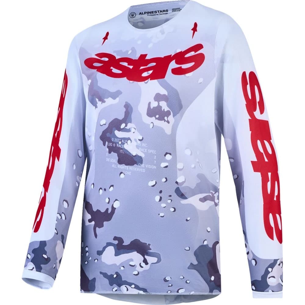 Alpinestars Jeugd Fluid Lone Wit