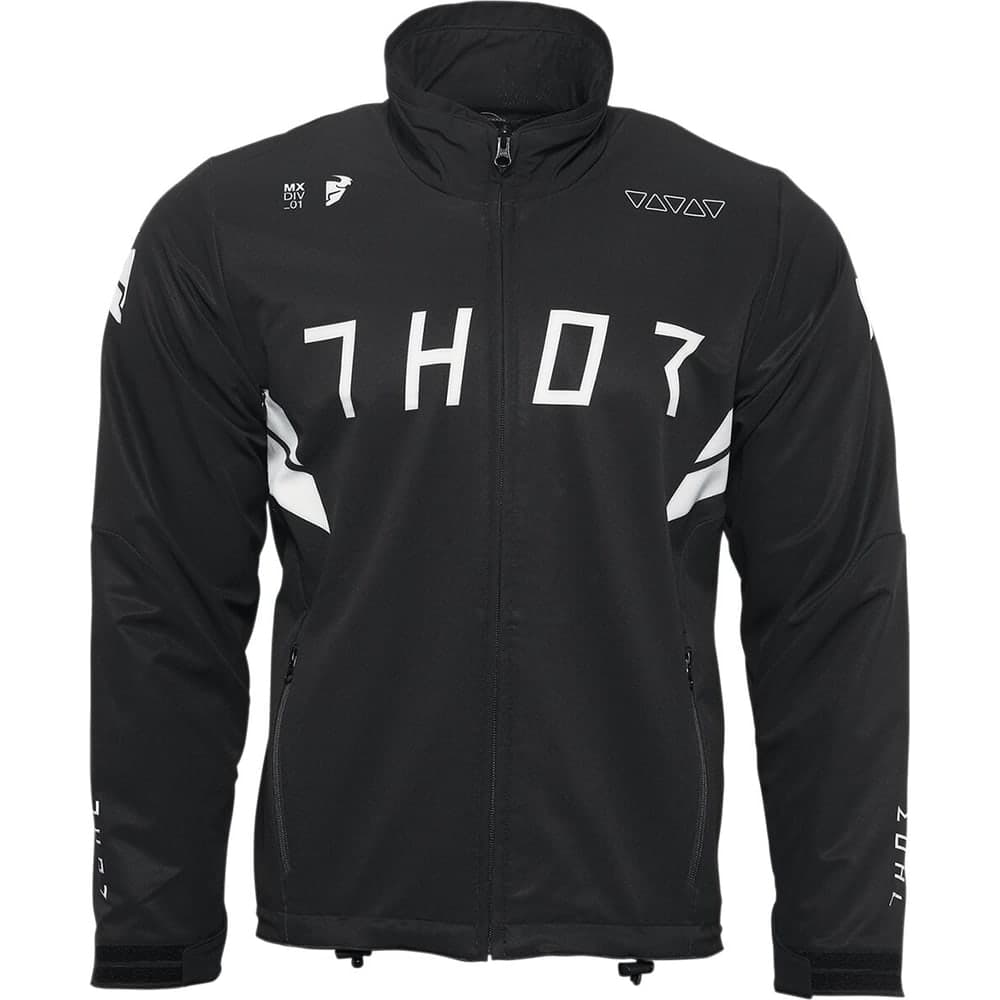 Thor Jckt Thor Warmup Zwart/Wit Sm Thor Zwart