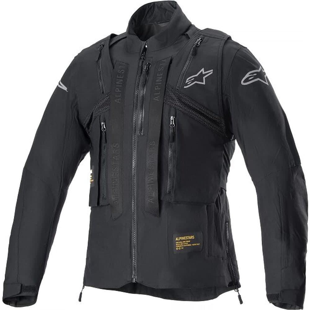 Alpinestars Jacket Techdura Zwart/Silv L