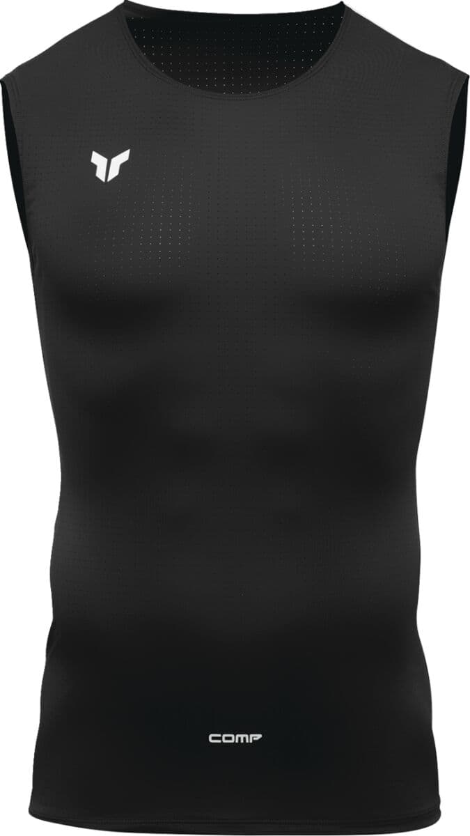 Thor Comp Mouwloos shirt Zwart