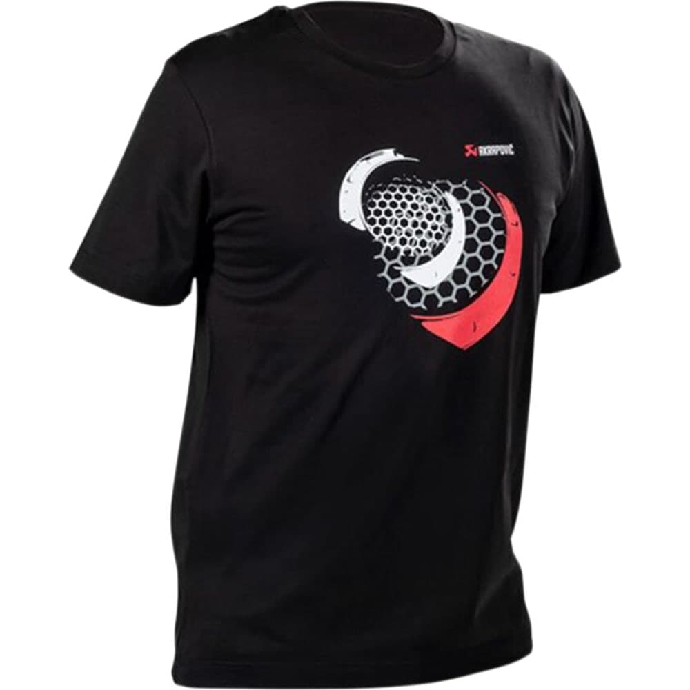 Akrapovic Tee Men Mesh Zwart S Zwart