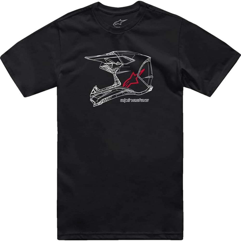 Alpinestars Helm Helm Zwart