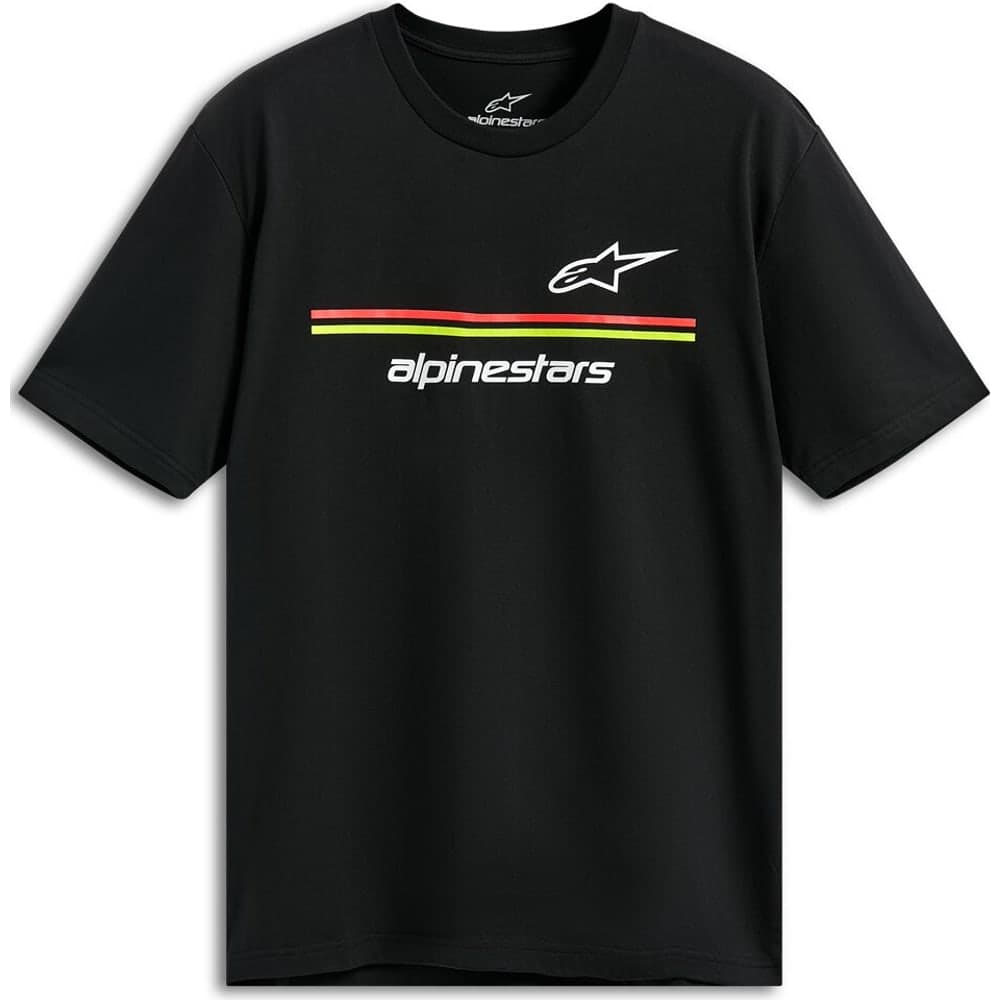 Alpinestars Tee Ss Csf Lanes Black