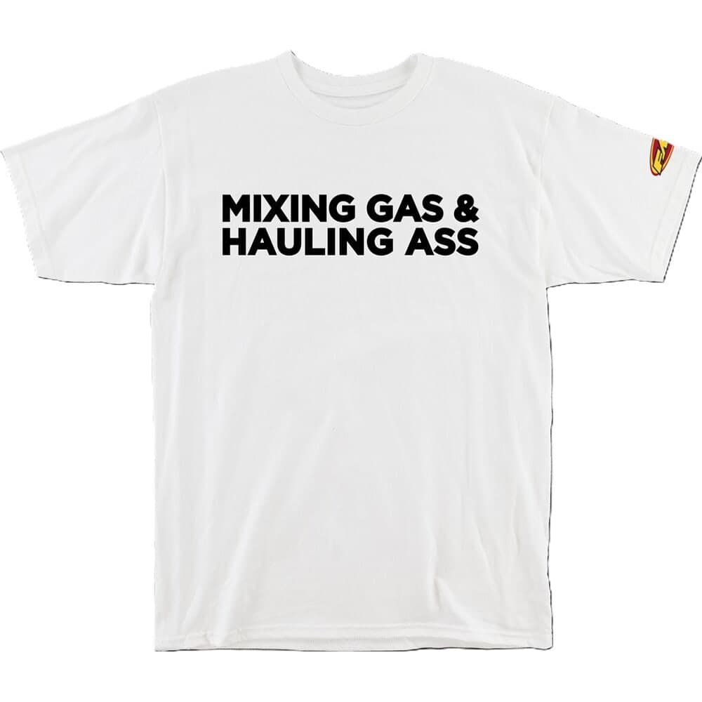 FMF Tee Gass Wit Xl Wit
