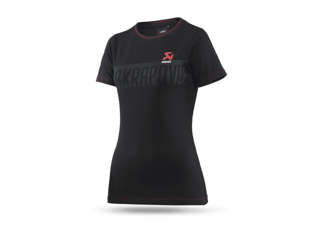 Akrapovic Women's Corpo Akrapovic T-Shirt Black
