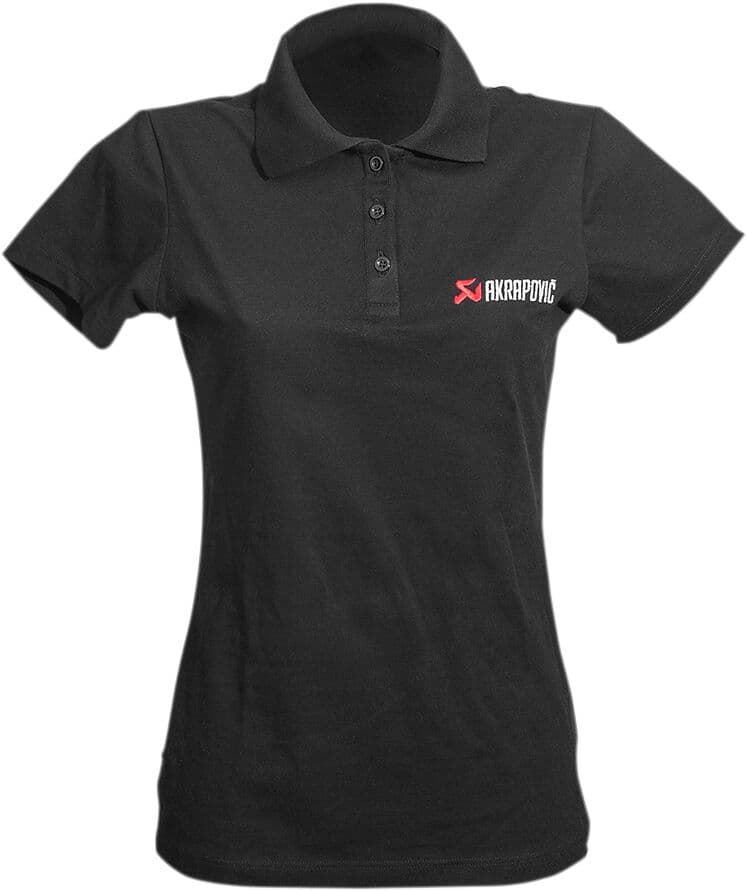 Akrapovic Women's Polo Shirt Black