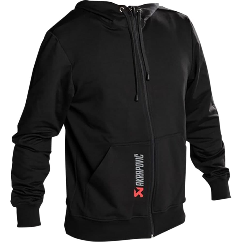 Akrapovic Hoody Men Zwart/Rood S Zwart