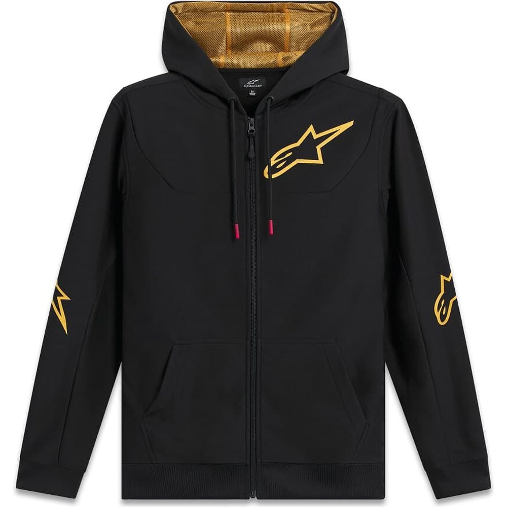 Alpinestars Hoodie Sessions V3 Black/Gold Black