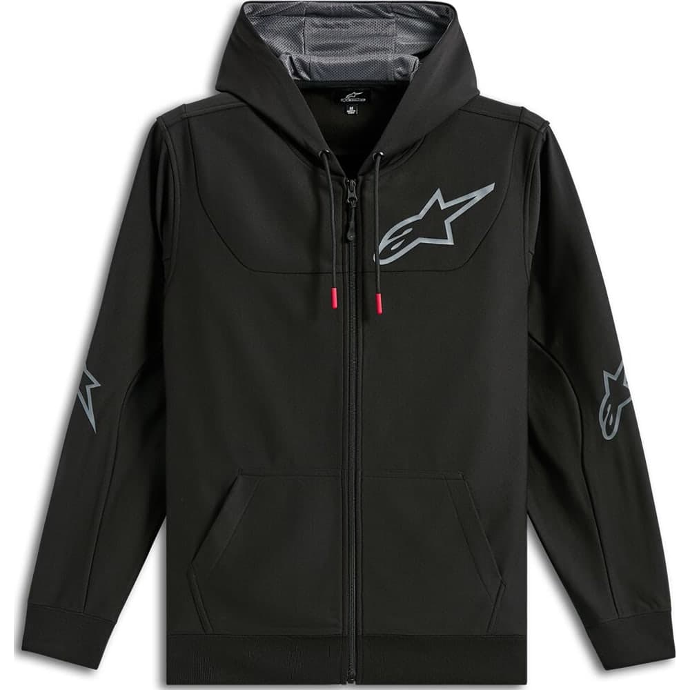 Alpinestars Hoodie Zip Sessions V3 Black/G