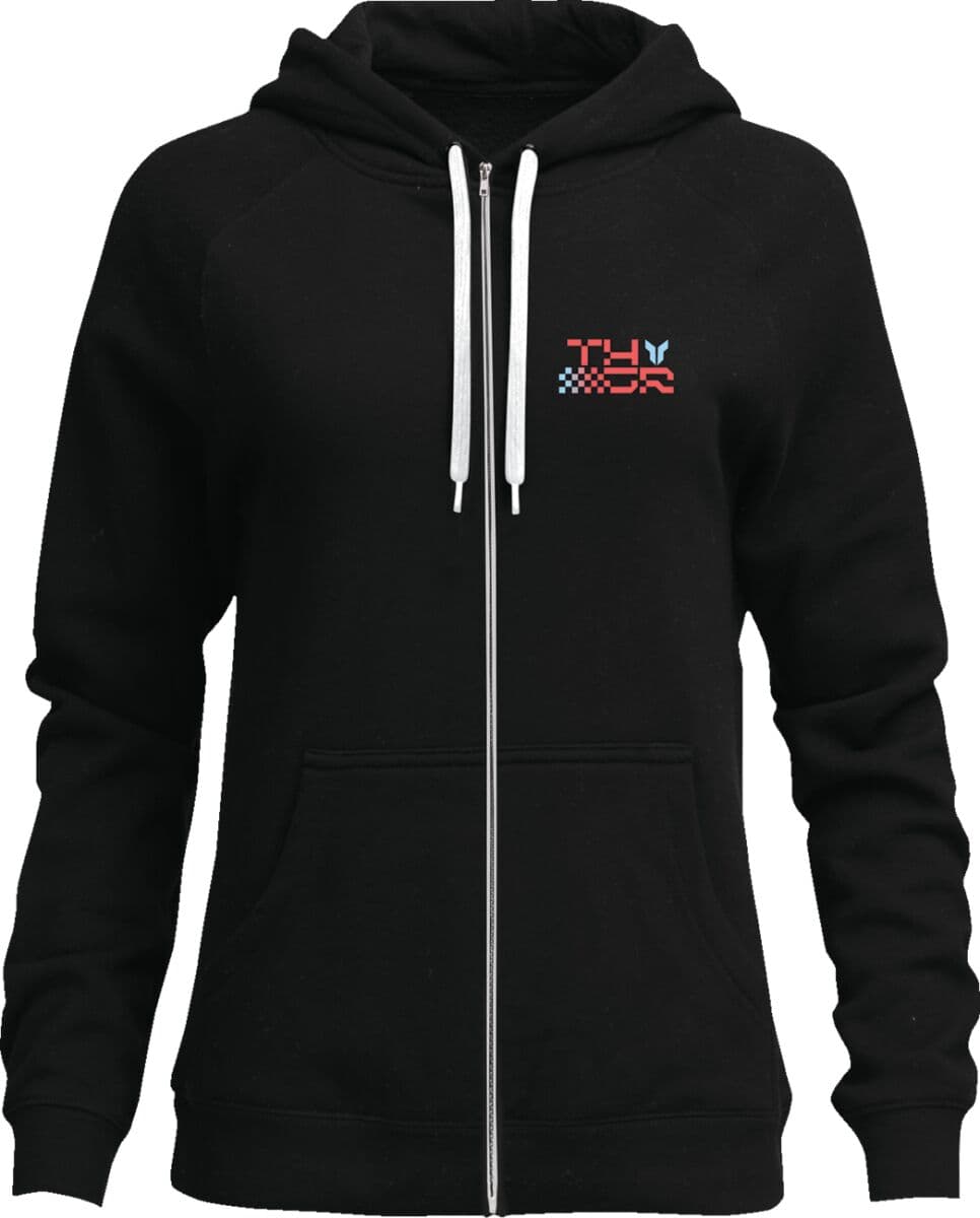 Thor Women's Vantage Thor Zip-Up Hoodie Black