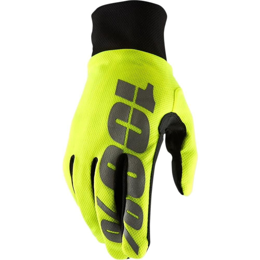 100% Handschoen Hydro Wp Geel Sm