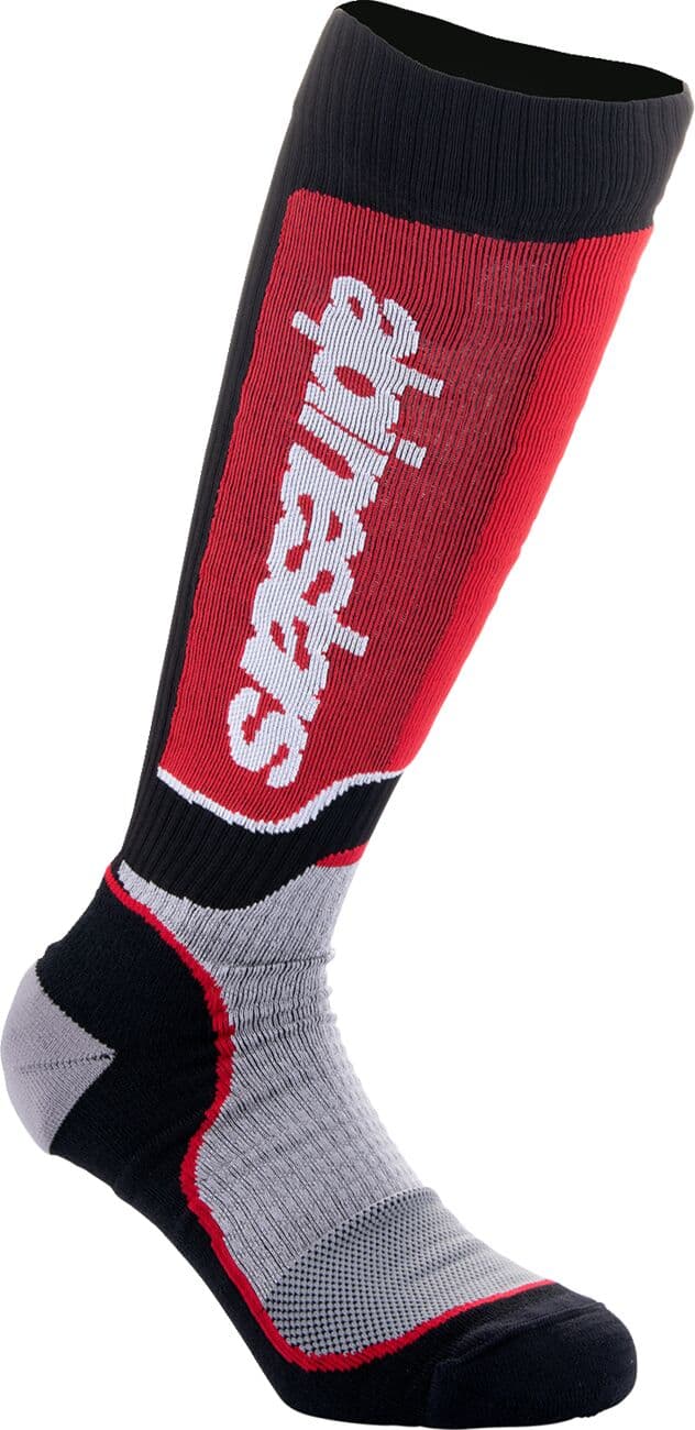 Alpinestars Jeugd MX Plus Zwart/Grijs/Rood