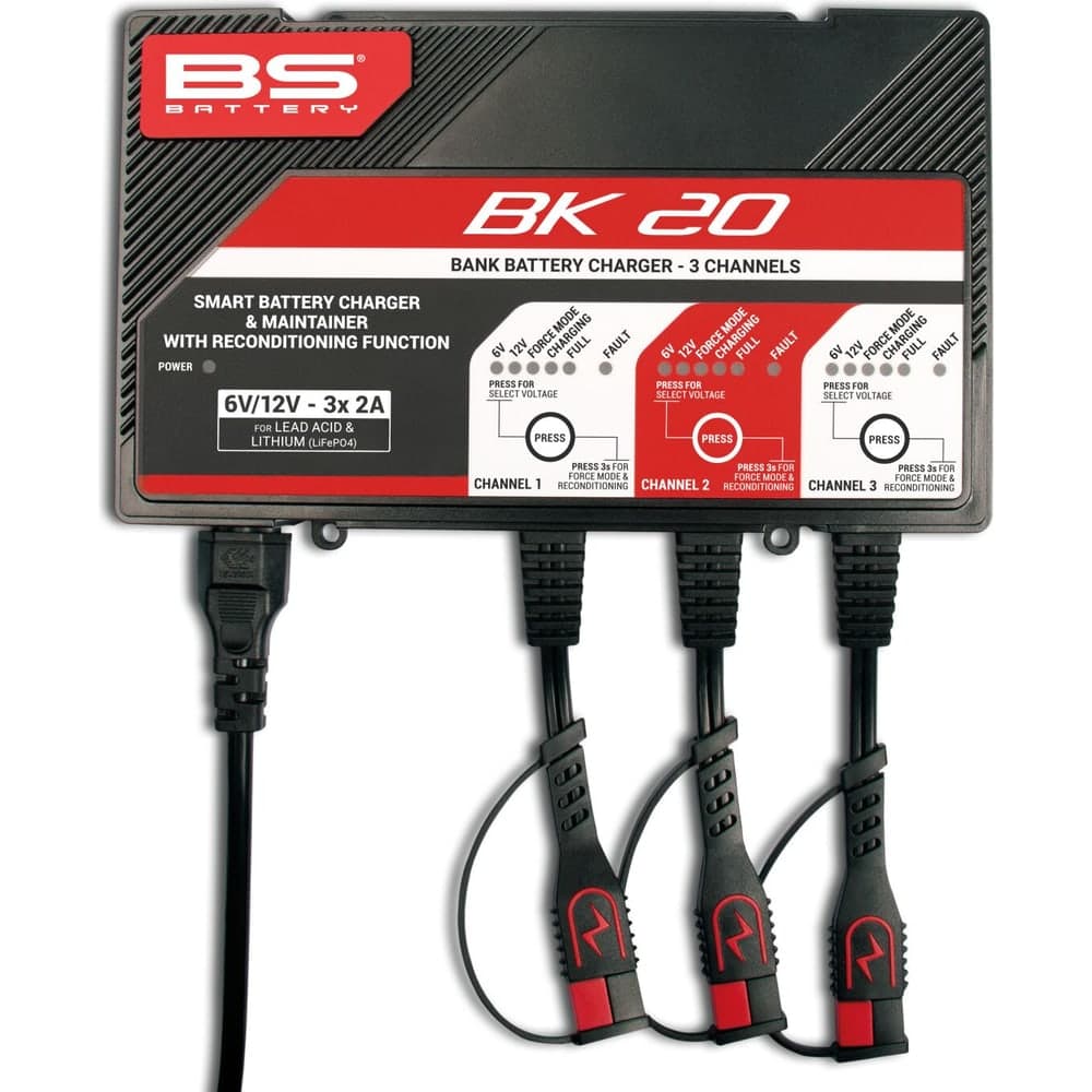 BS Battery Charger Bk20 12v 3x2a