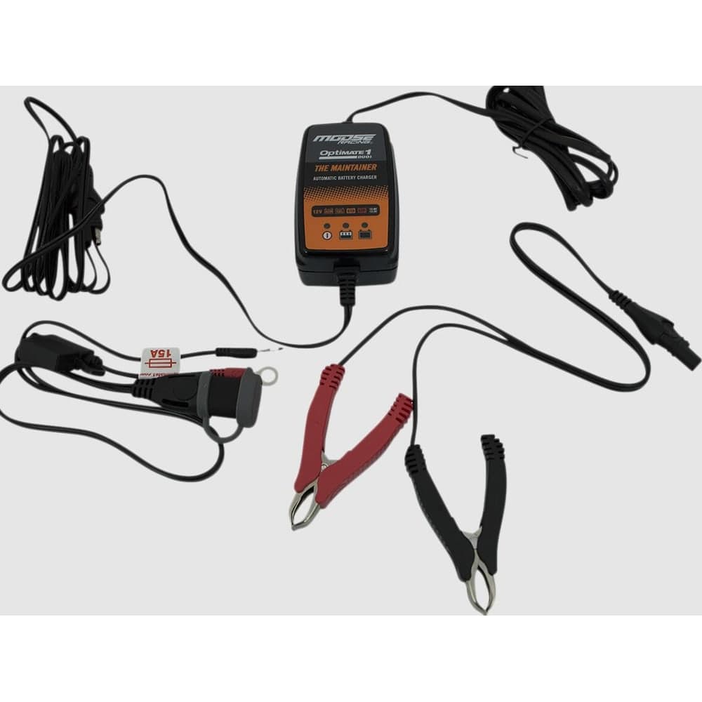 Moose Racing Optimate 1 Duo Charger - Uk Plug