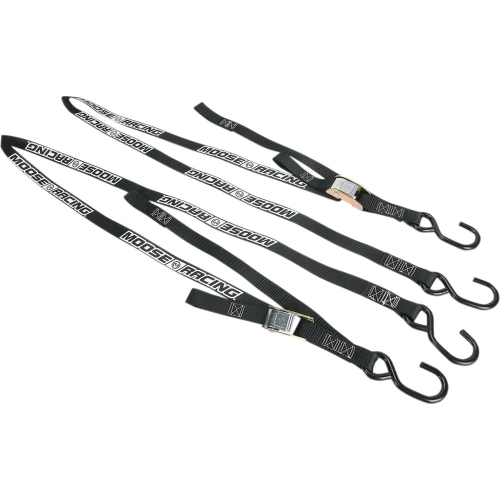 Moose Racing Spanbanden W/Softtie Zwart