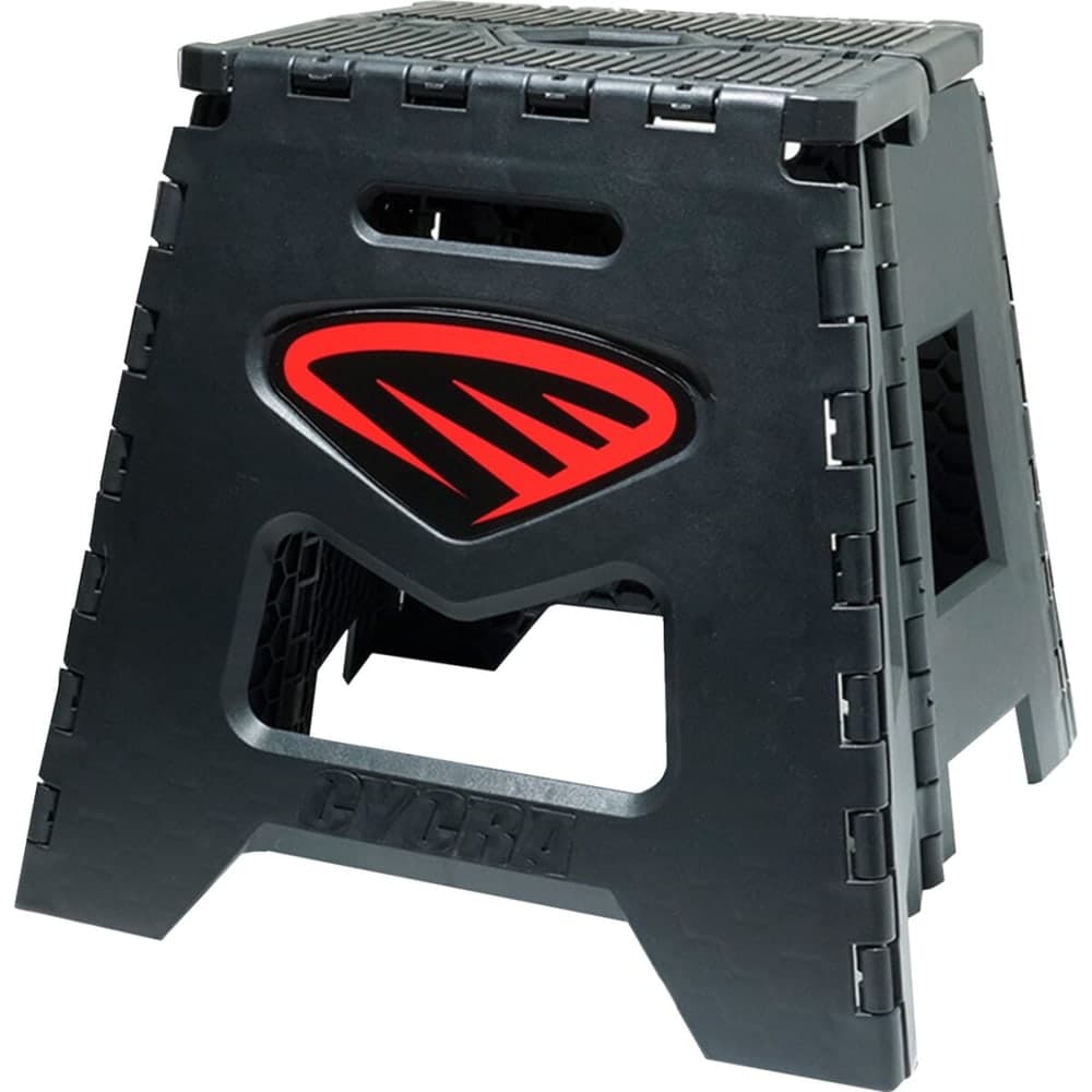 Cycra Folding Motostand - Zwart W/ Rood Decal