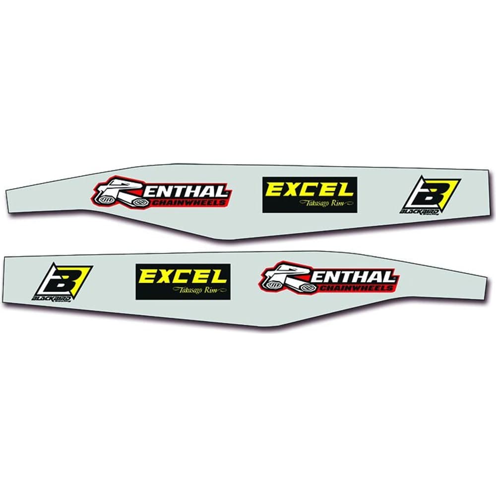 Blackbird Racing Swingarm Sticker Gas Mc21