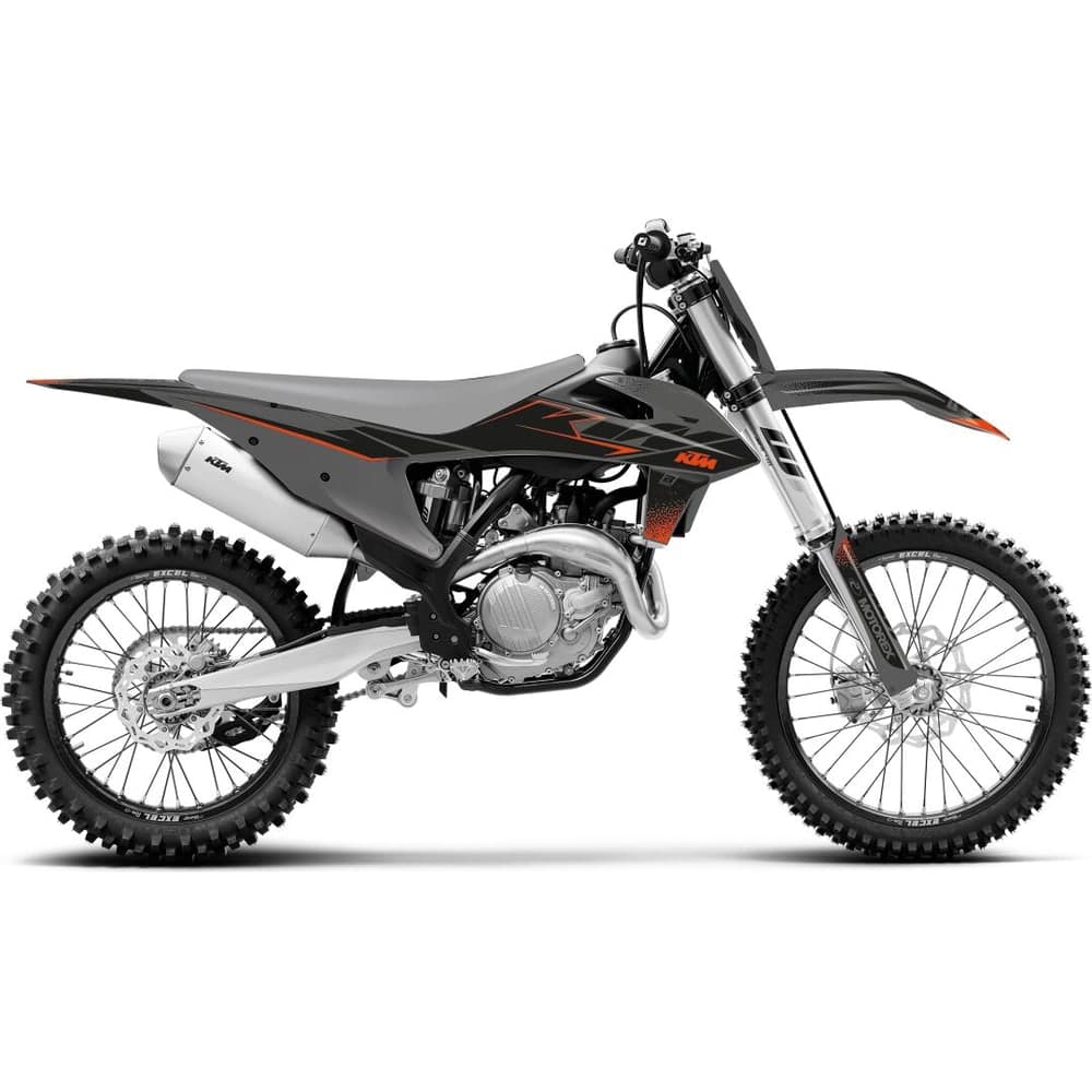 Blackbird Racing Graph Kit Mat Zwart Ktm