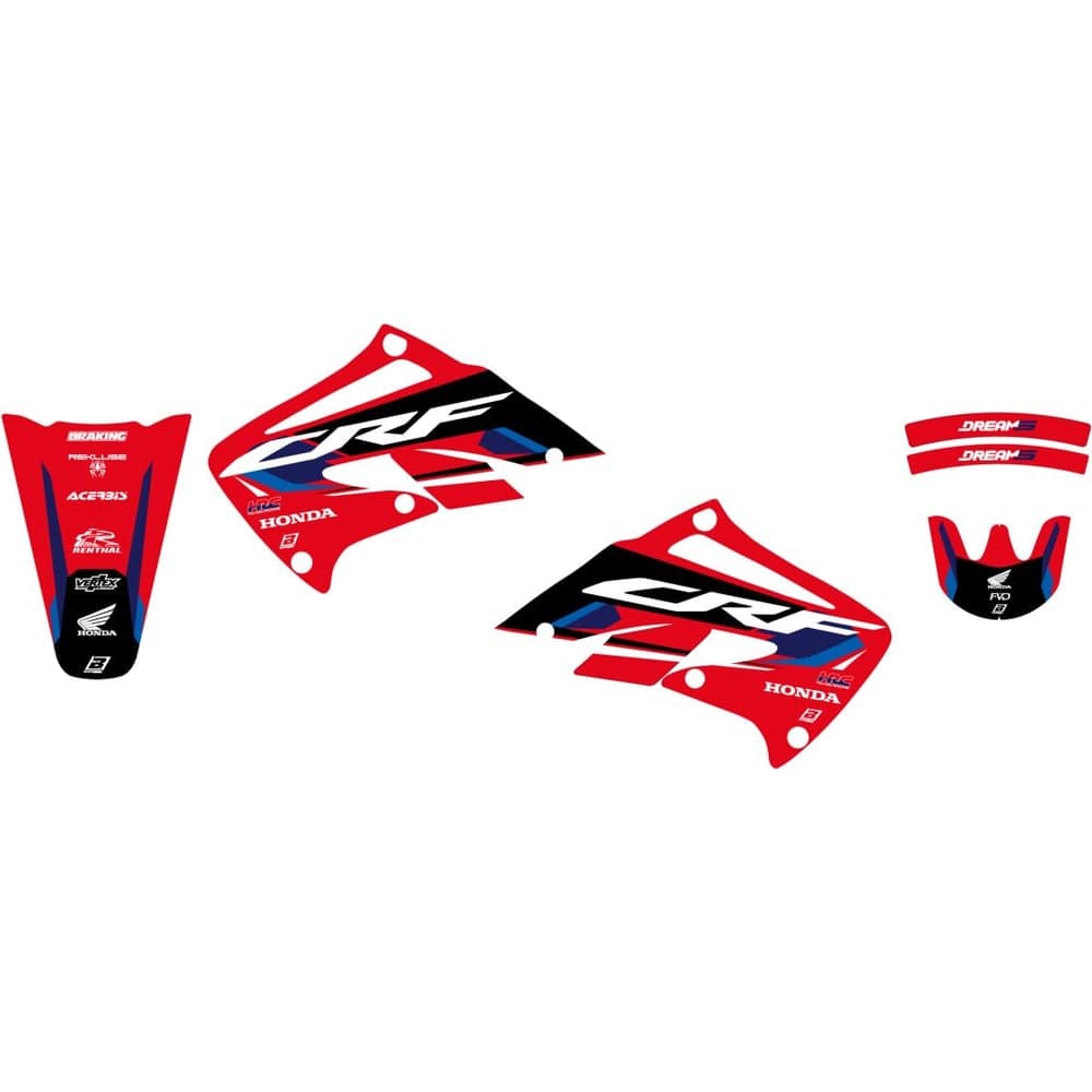Blackbird Racing Graphic Kit Dream 5 Crf450 02-04