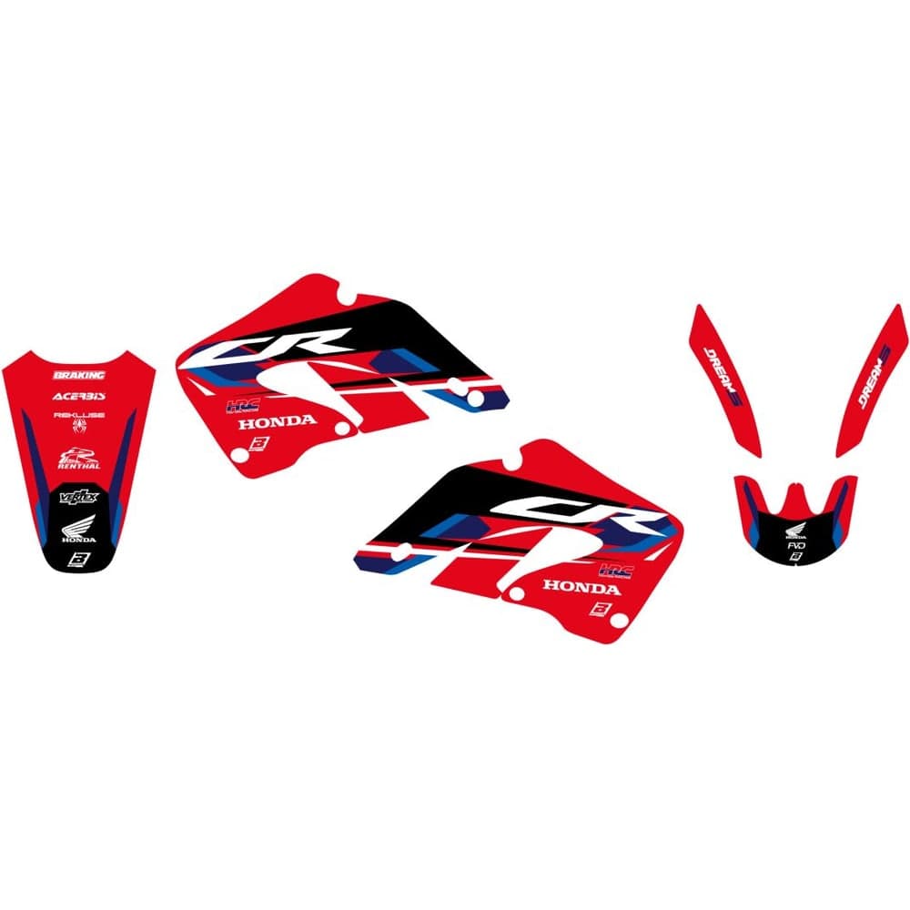Blackbird Racing Graphic Kit Dream 5 Cr125 00-01