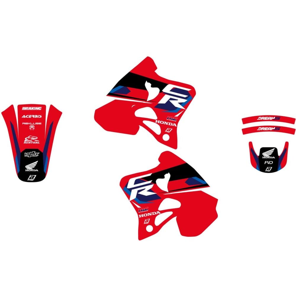 Blackbird Racing Graphic Kit Dream 5 Cr125 93-97