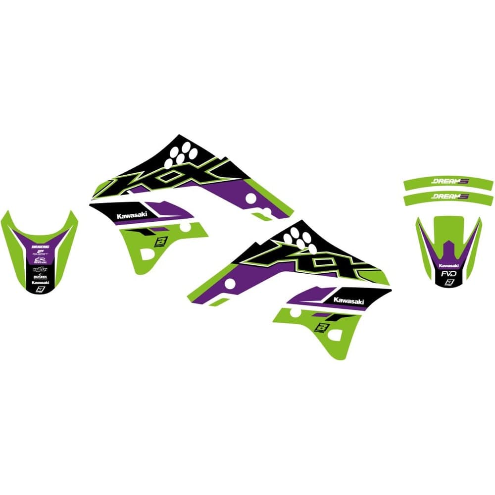 Blackbird Racing Graphic Kit Dream 5 Kxf250 06-08