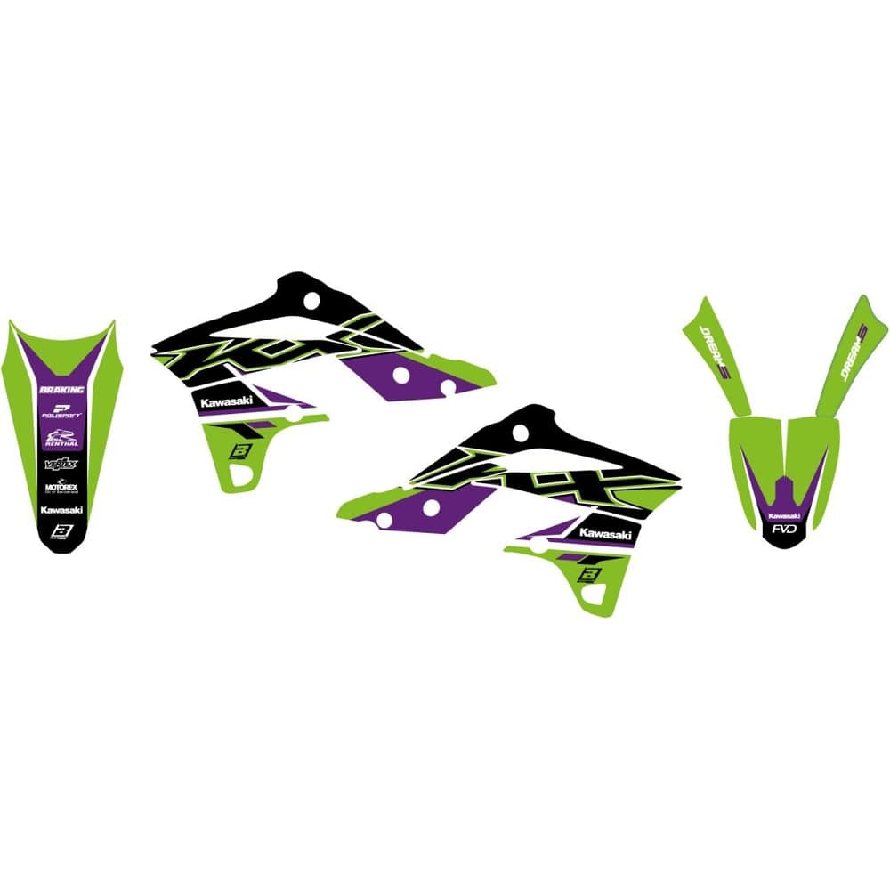 Blackbird Racing Graphic Kit Dream 5 Kxf250 13-16