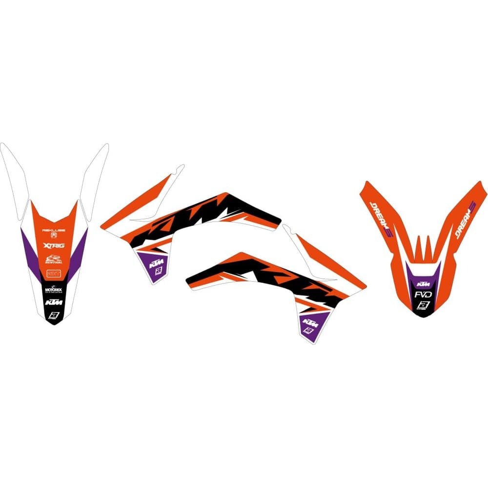 Blackbird Racing Graphiic Kit Dream 5 Sxf 11-12