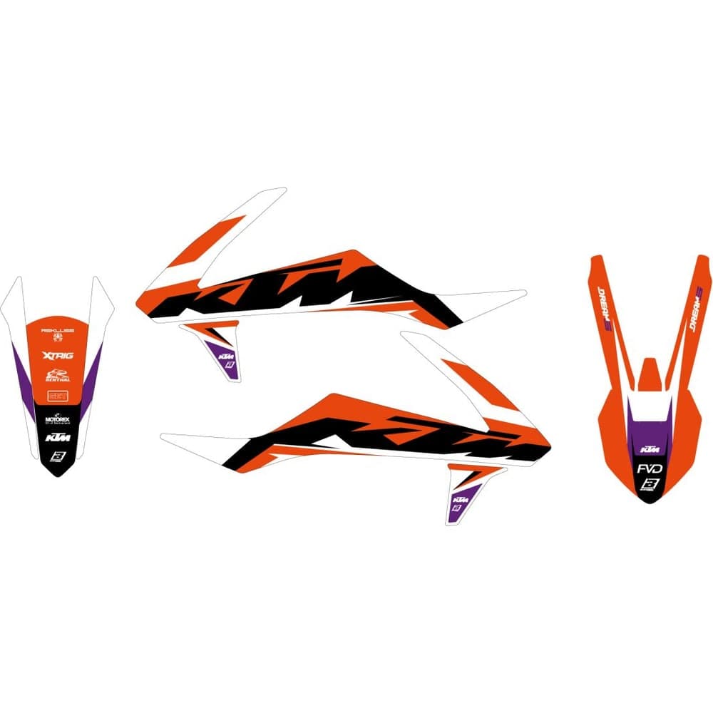 Blackbird Racing Graphic Kit Dream 5 Ktm 16-18