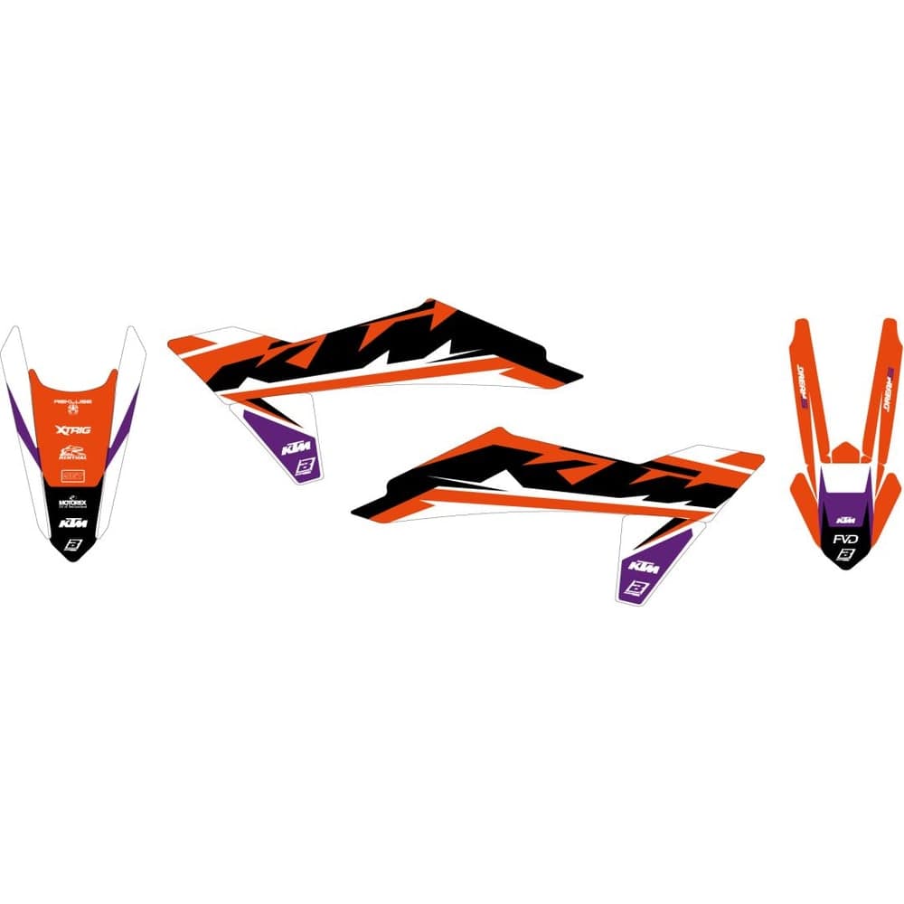 Blackbird Racing Graphic Kit Dream 5 Ktm 23-
