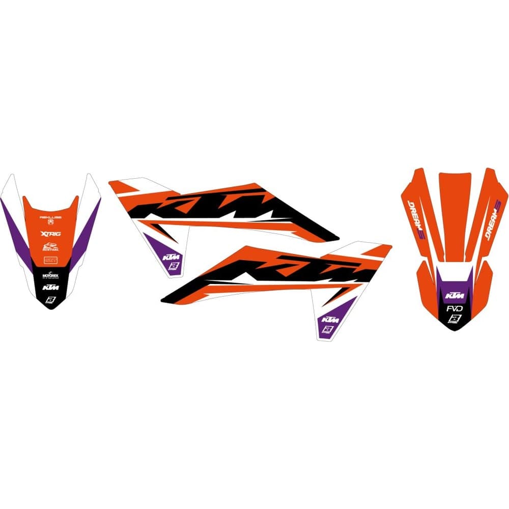 Blackbird Racing Graphic Kit Dream 5 Ktm Sx65 24-