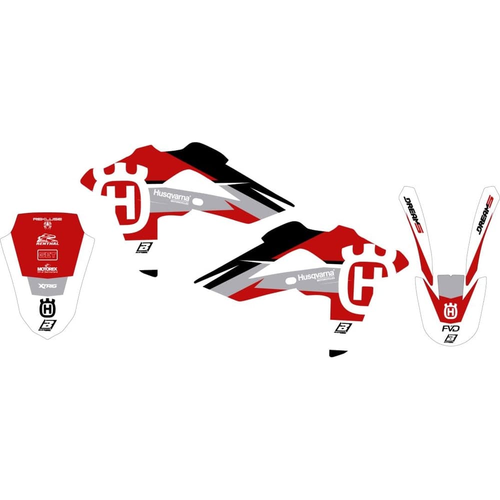 Blackbird Racing Graphic Kit Dream 5 Cr125 09-13
