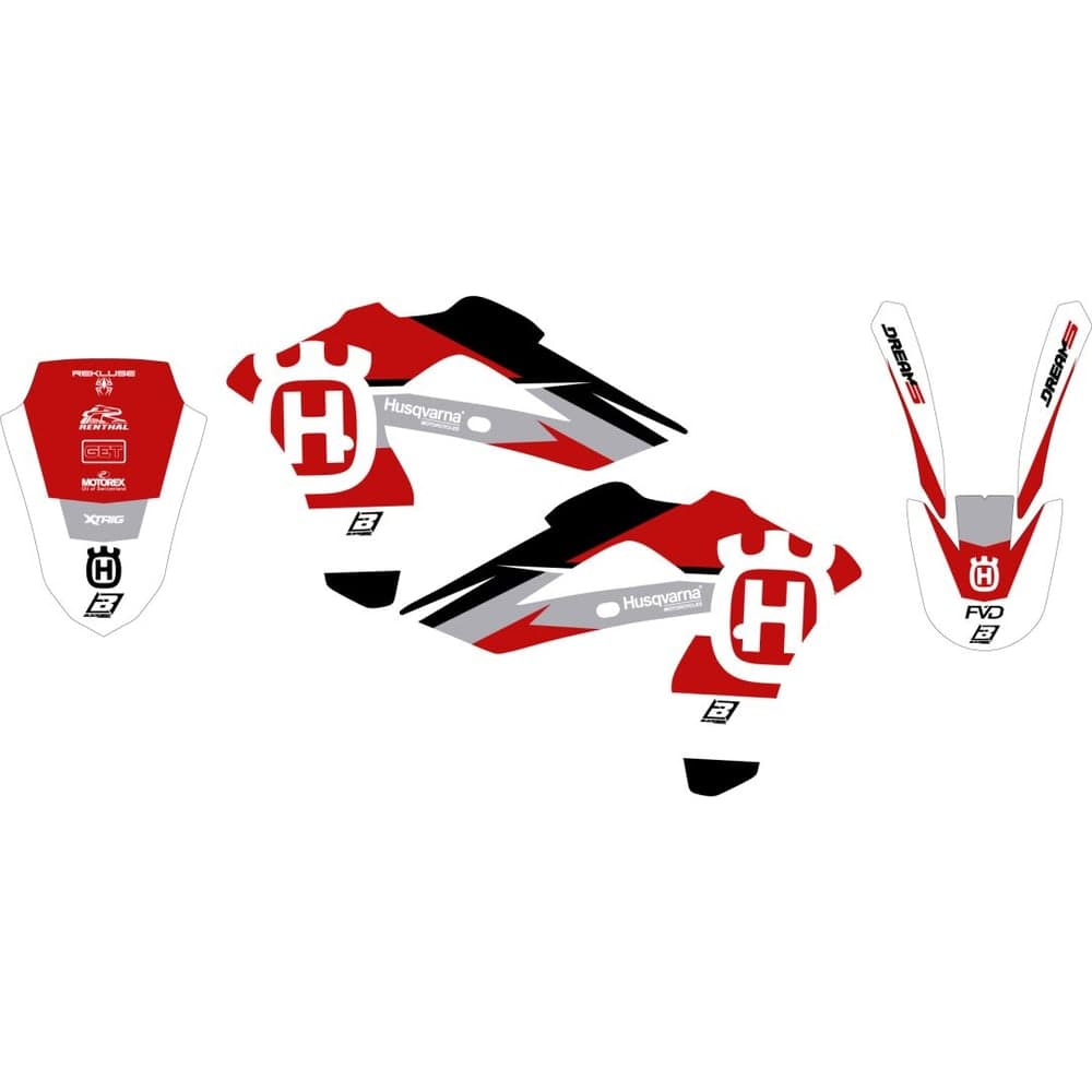 Blackbird Racing Graphic Kit Dream 5 Cr125 06-08