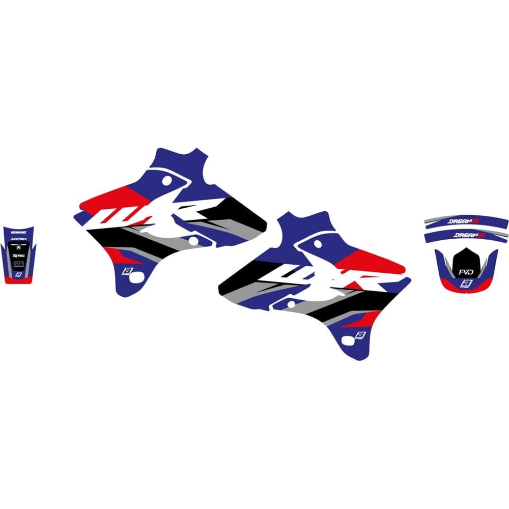 Blackbird Racing Graphic Kit Dream 5 Wrf 03-04