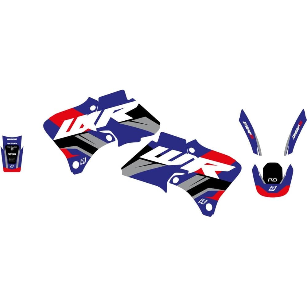 Blackbird Racing Graphic Kit Dream 5 Wrf 98-02