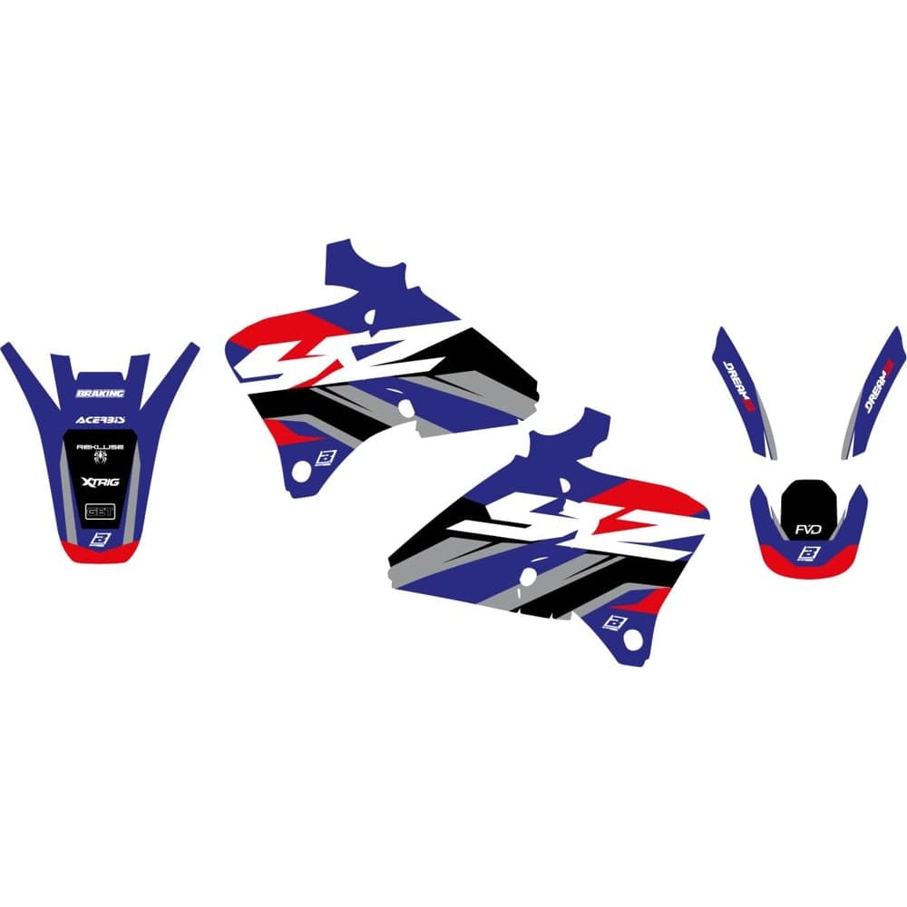 Blackbird Racing Graphic Kit Dream 5 Yzf 98-02