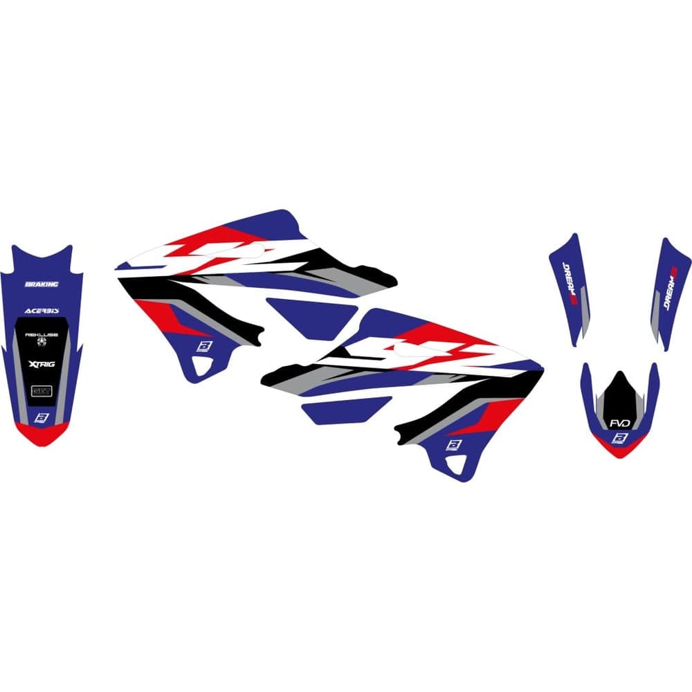 Blackbird Racing Graphic Kit Dream 5 Yz 125/250 22-