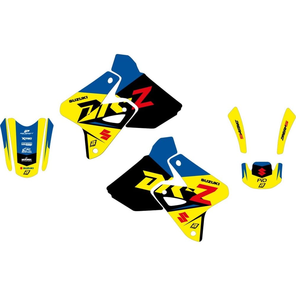 Blackbird Racing Graphic Kit Dream 5 Drz 400